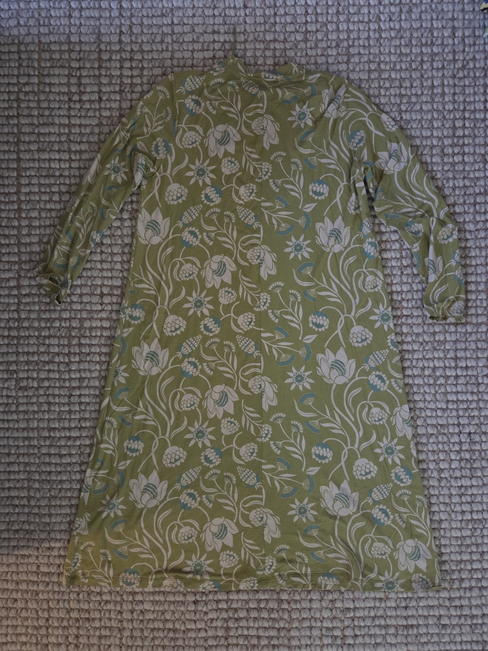 Gudrun Sjoden Floral Lyocell Dress Size L - Picture 3 of 7